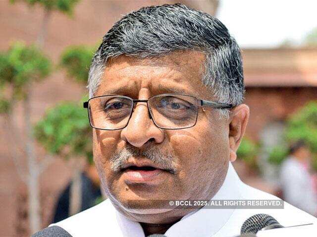 Our data protection law will set a benchmark: Ravi Shankar Prasad