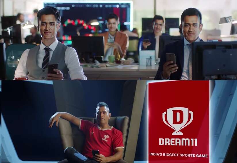 Be &quot;Dimaag Se Dhoni&quot; says Dream11's latest ad campaign