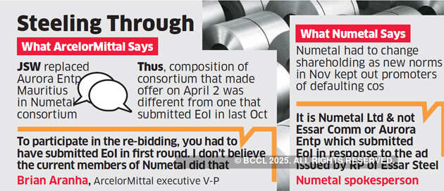ArcelorMittal-Nippon questions JSW entry in Essar Steel rebidding