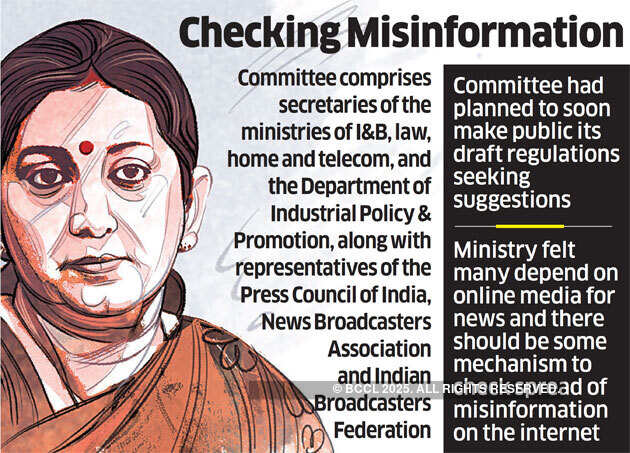 India's Information and broadcasting ministry looks at regulating online news