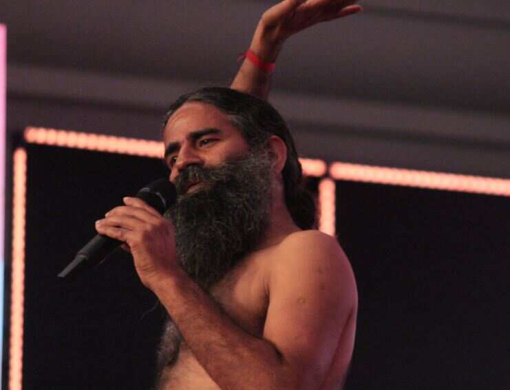 Baba Ramdev.

(Photo by Toyoja Upadhyay)