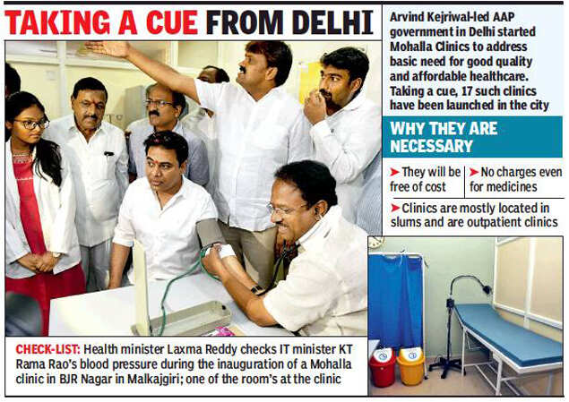 Now, Delhi’s Mohalla Clinics strike roots in City of Pearls