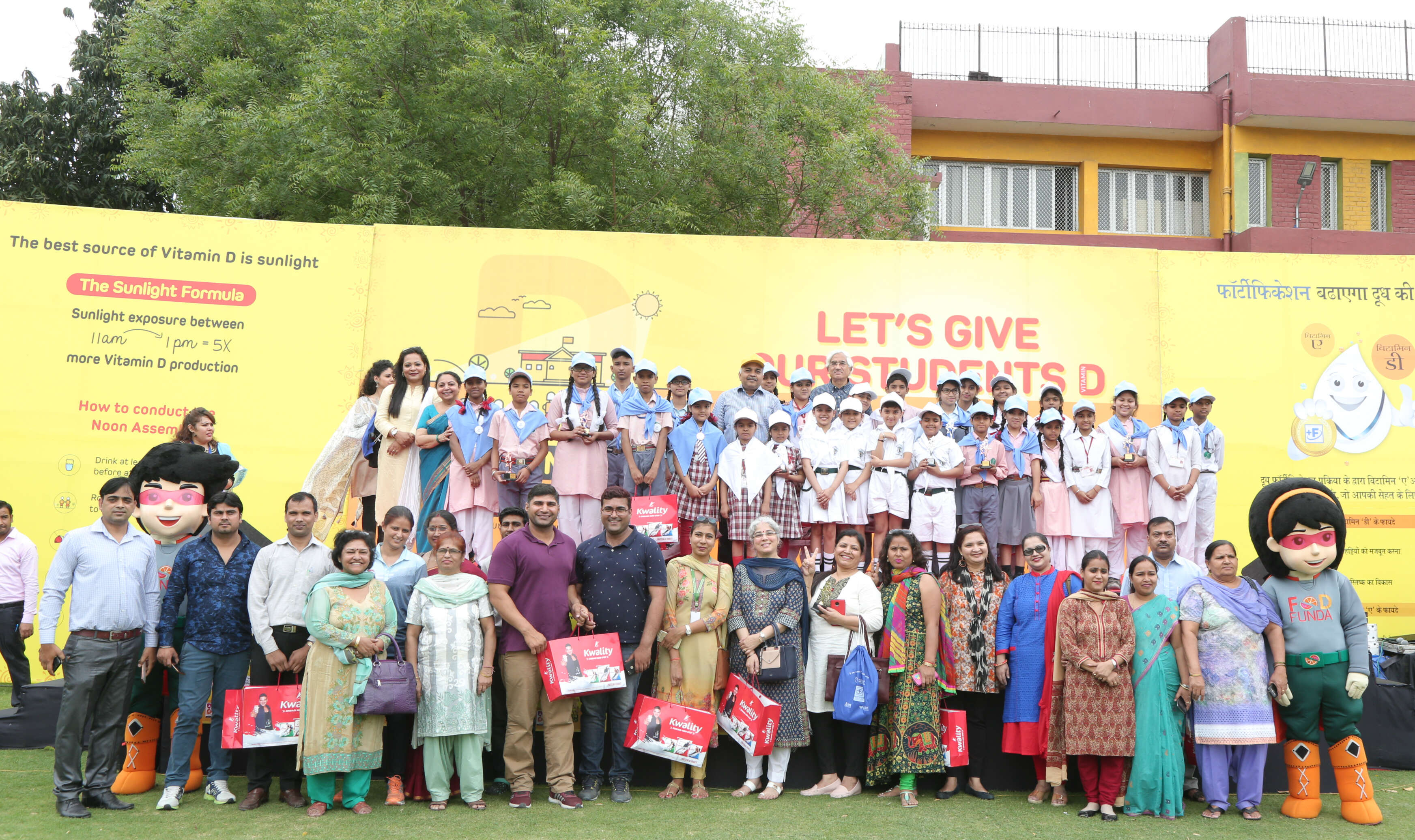 Noon Assembly in schools to address vitamin D deficiencies