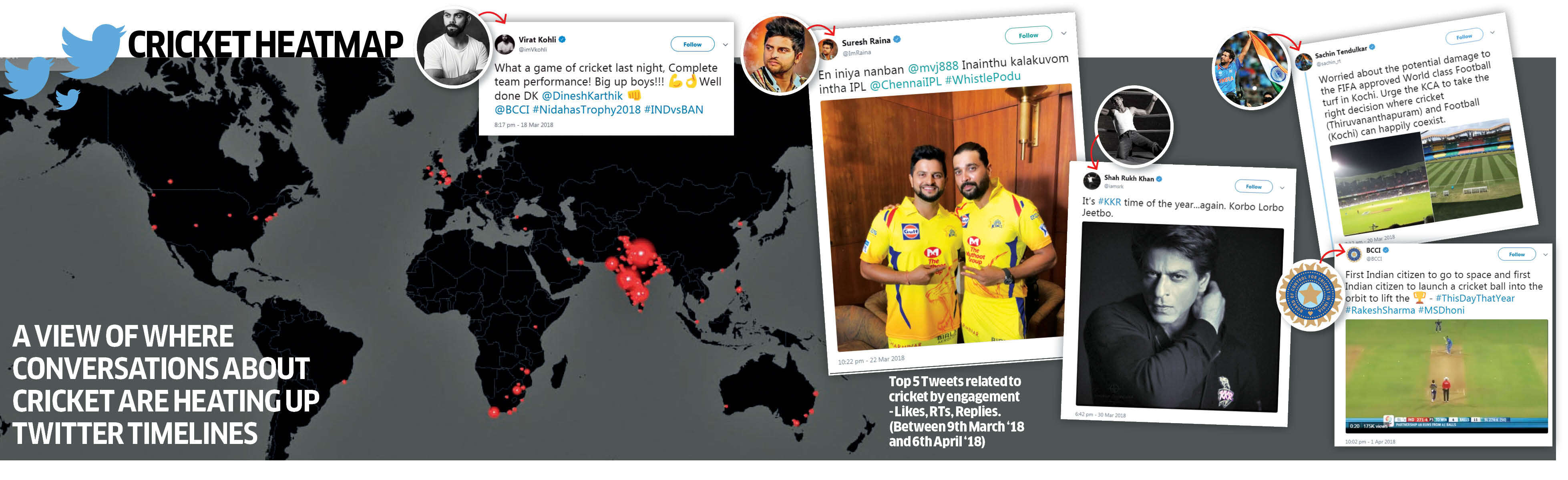 Cricket heatmap