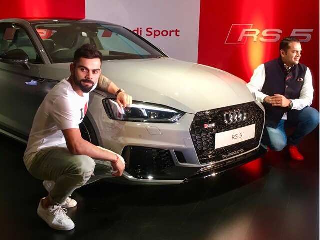 Audi ropes in Virat Kohli to launch the new RS 5 Coupe in a bid to go &quot;young, sporty&quot;