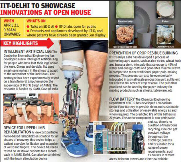 See the best of AI, 5D tech and more from IIT-Delhi