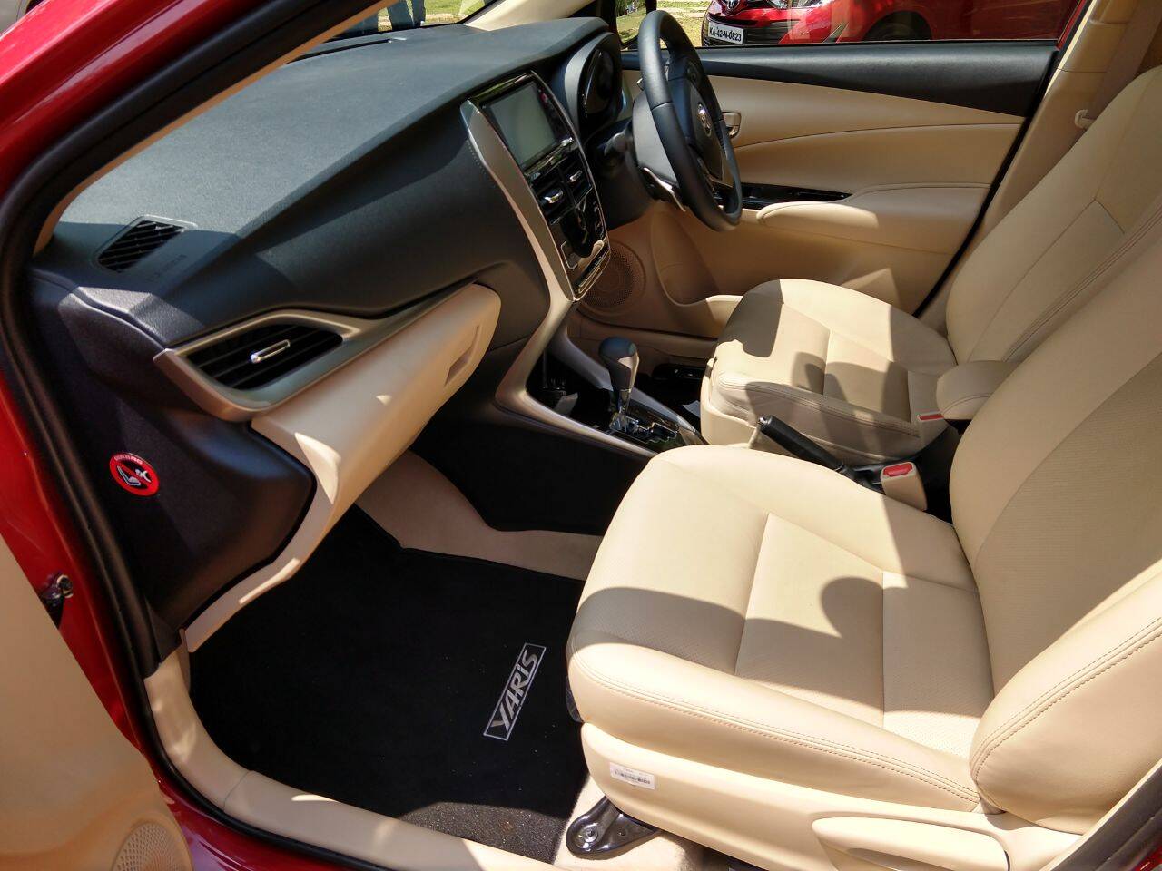 Toyota Yaris Interiors