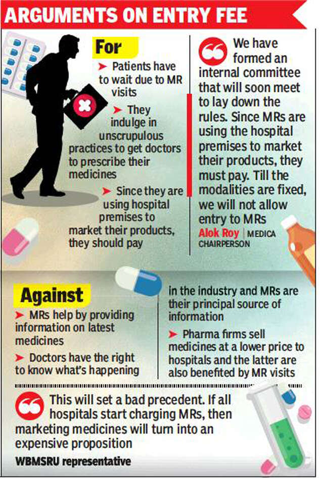 Kolkata: Hospital puts visit-fee plan on hold, bars MRs