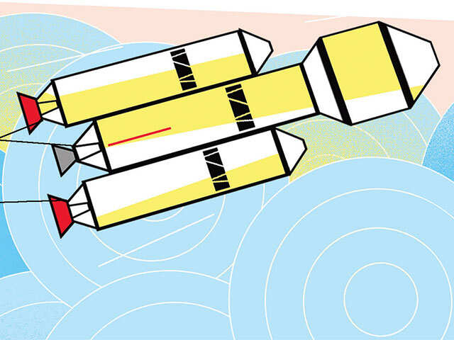  The smaller rocket, to be powered by a solid booster, is expected to be ready for launch in three days. 