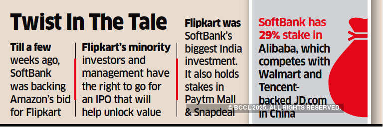 Walmart-Flipkart deal: SoftBank's Masayoshi Son undecided on selling stake