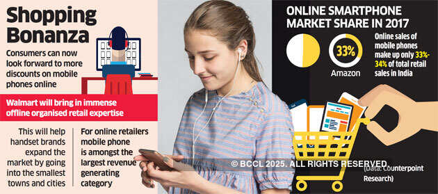 Mobile phone buyers can expect good news from Walmart-Flipkart deal