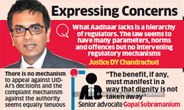 Aadhaar lacks regulatory oversight: Supreme Court