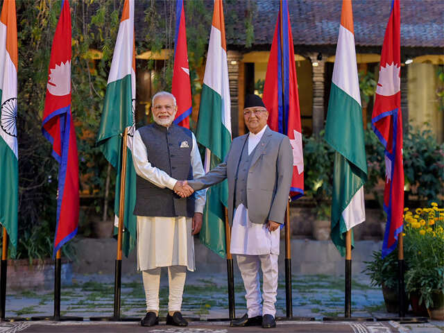 Modi, Oli jointly lay foundation stone of 900-Mw Arun III Hydro power plant