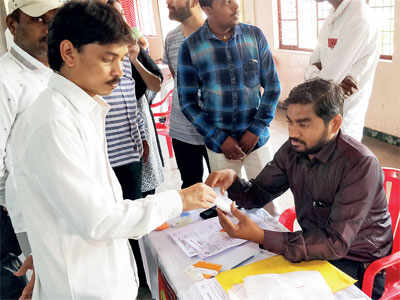 A recent blood camp held in Ahmednagar; there has been seen a steady rise in young thalassaemia patients over the years, and complaints of a shortage of medicines to treat it