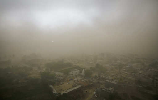 24,000 power transmission towers, electric poles uprooted in 4 dust storms that swept UP