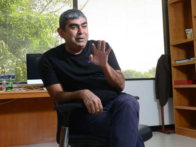 Vishal Sikka and other top Infosys executives saw massive pay rises in the last financial year.