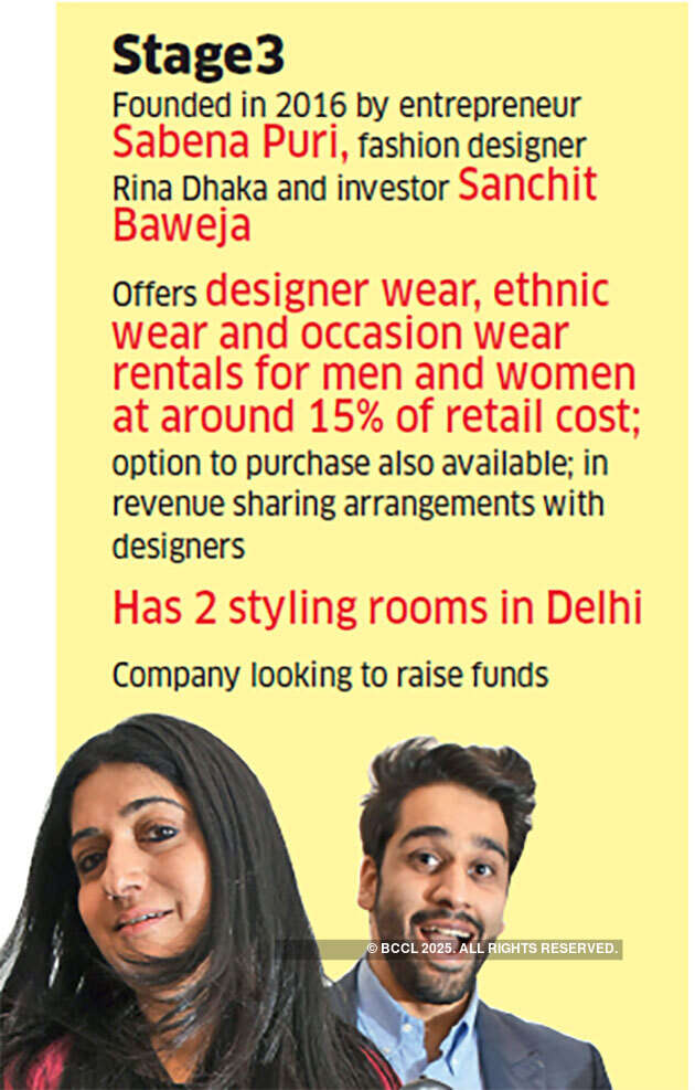 Renting out designer clothes is no longer a social stigma