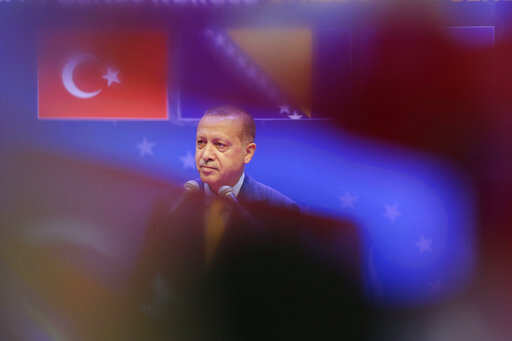 Turkey's president Tayyip Erdogan.