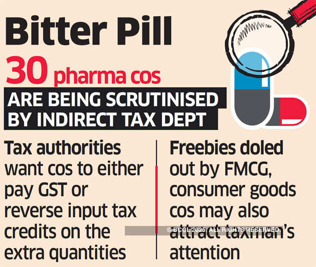 Pharmaceutical companies offering freebies may come under GST lens