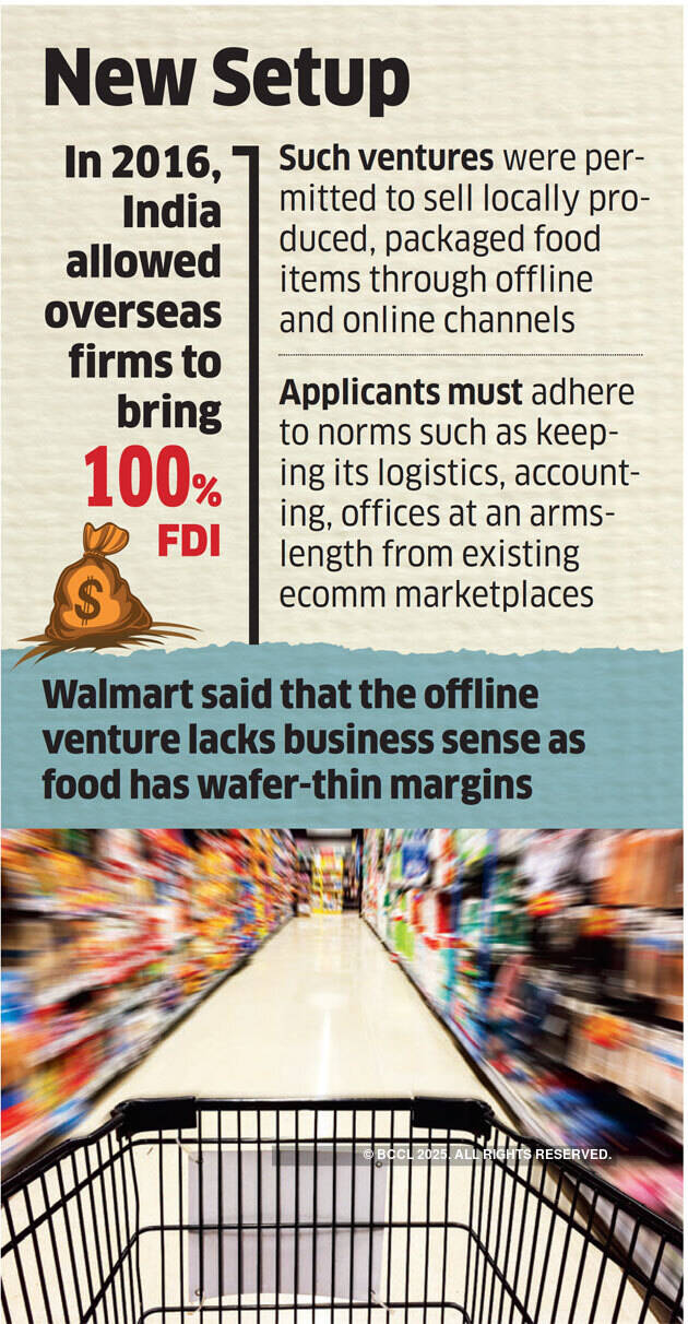 Walmart to steer clear of food-only retailing for now