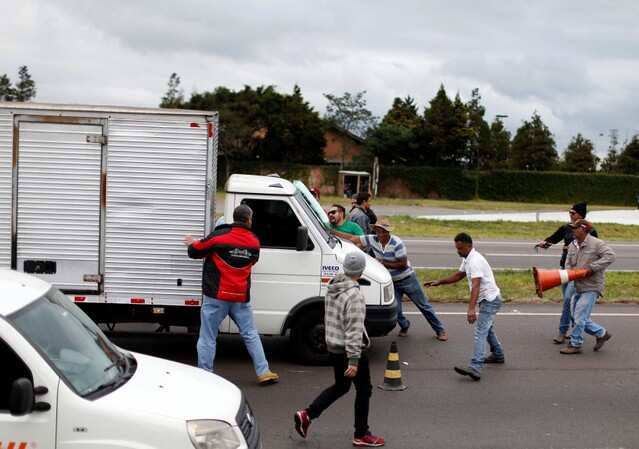 Brazil truckers' mega-strike hits day nine