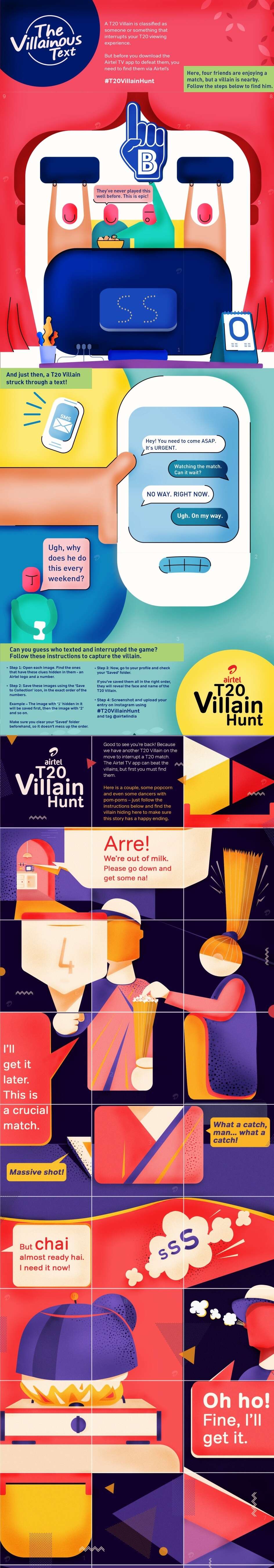 Airtel's new campaign wants you to find out who dared to interrupt this year's T20 fever