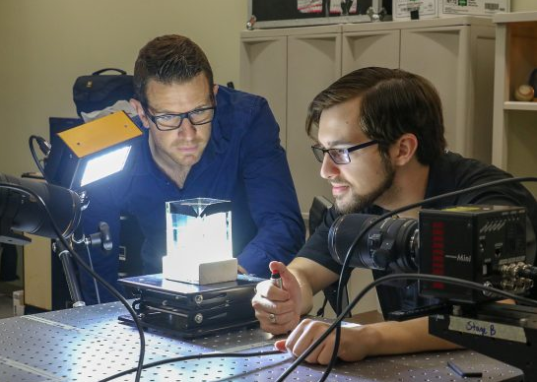 An 'orange twist' for airborne medicine