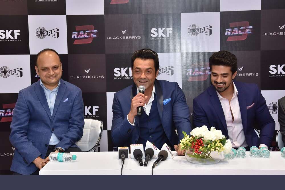 Race 3 ropes in Blackberrys Menswear as its official style partner