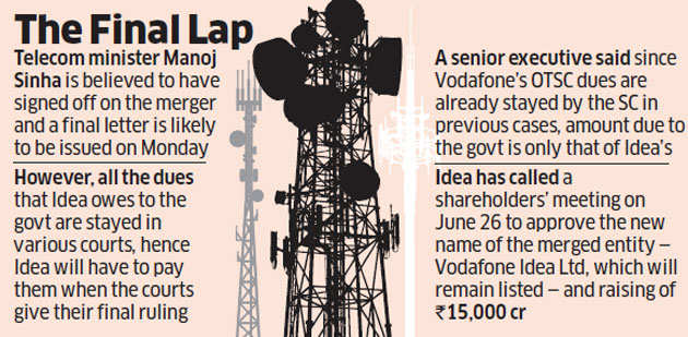 DoT may give conditional nod to Vodafone, Idea merger today