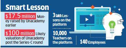 Edtech company Unacademy may land $30 million