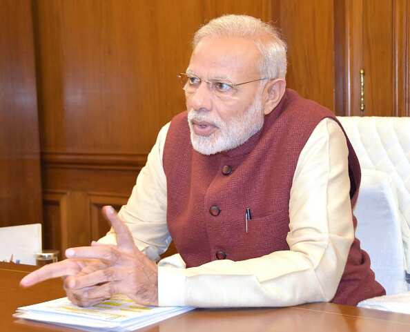 PM Narendra Modi seeks double-digit GDP growth, raising India's share in world trade