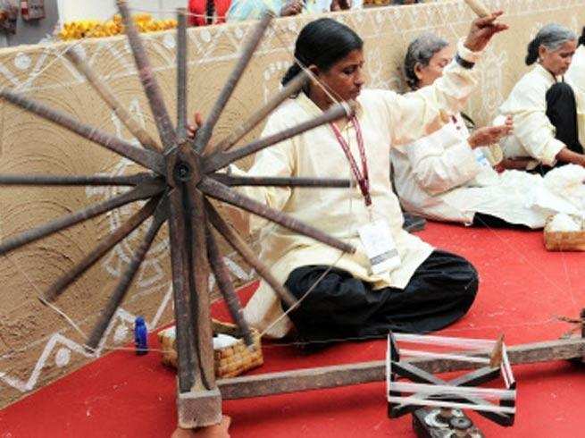 Khadi and Village Industries Commission: Govt looks to position khadi as 'Indian brand' with bigger play abroad, Retail News, ET Retail