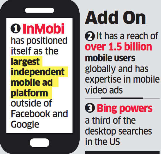 Microsoft in talks with InMobi to raise Bing's market share
