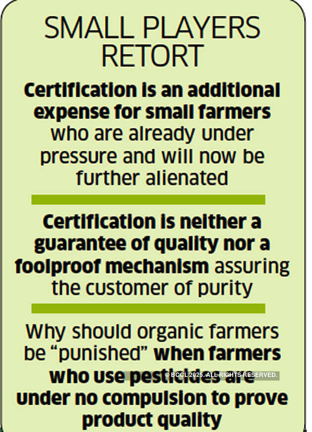 Why small farmers are upset with India's food safety regulator