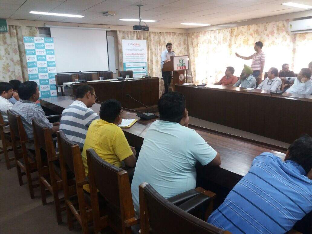 2-days IVH HCAP health and wellness session conducted at NFL's Nangal Unit