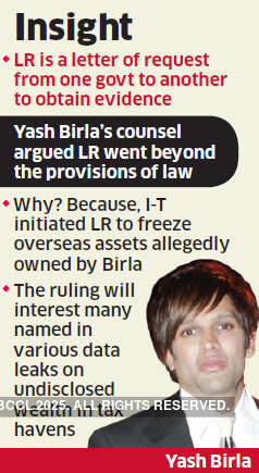 I-T department fails to get nod to freeze Yash Birla's foreign assets