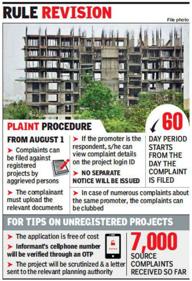 MahaRERA will simplify process to file and track plaints from Aug 1