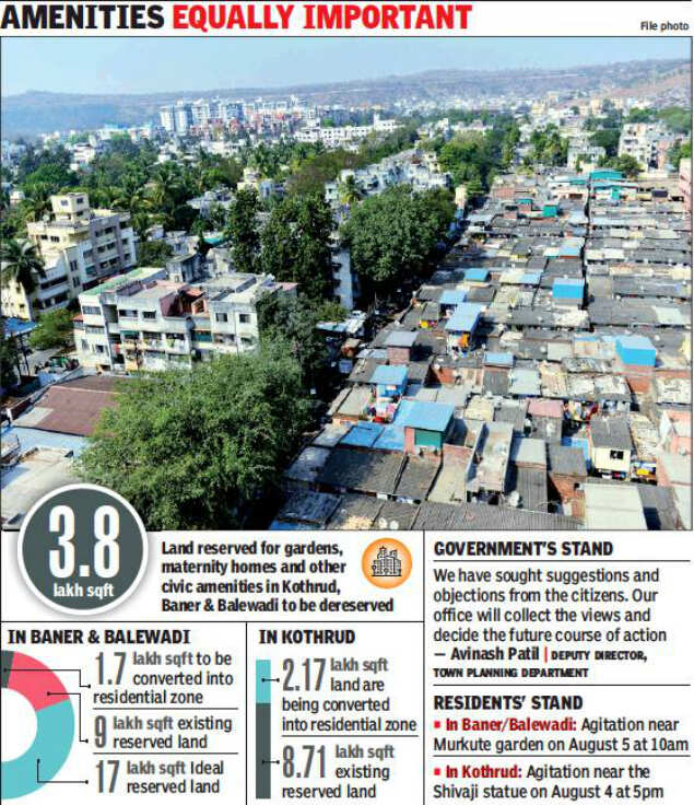 Citizens of Pune oppose govt move to change land reservation