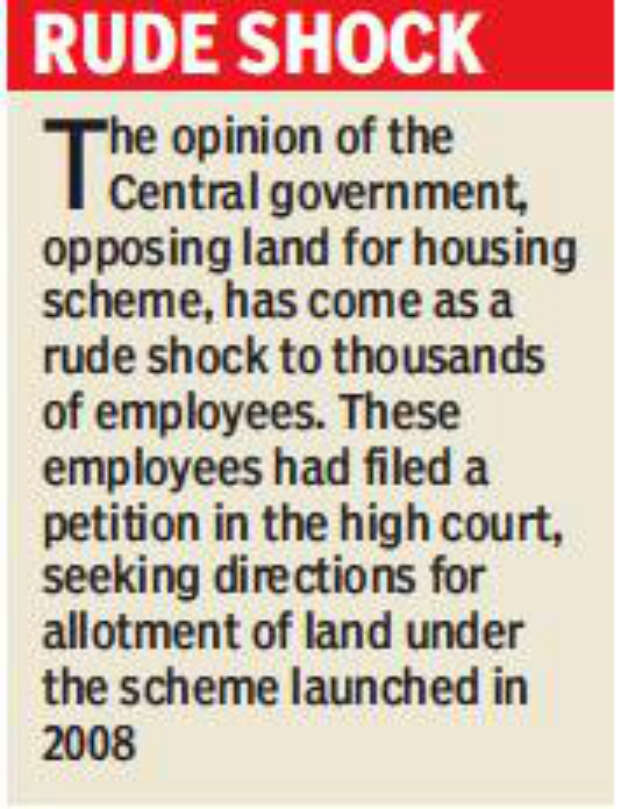 Chandigarh admin can't give land for staff housing scheme: Central govt