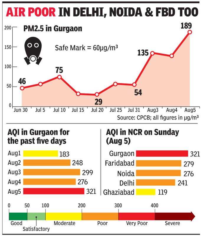 Dust from Middle East makes Gurugram India’s most polluted