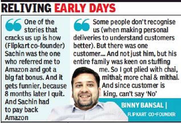 Flipkart happened as Google rejected me: Binny Bansal