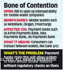 Interoperability pits payment banks against mobile wallets