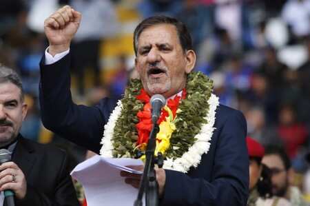Iran's Vice President Eshagh Jahangiri. REUTERS/Enrique Castro-Mendivil/Files