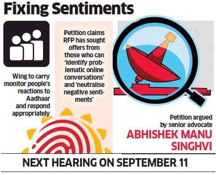 SC slams UIDAI's tender to create social media wing for online surveillance