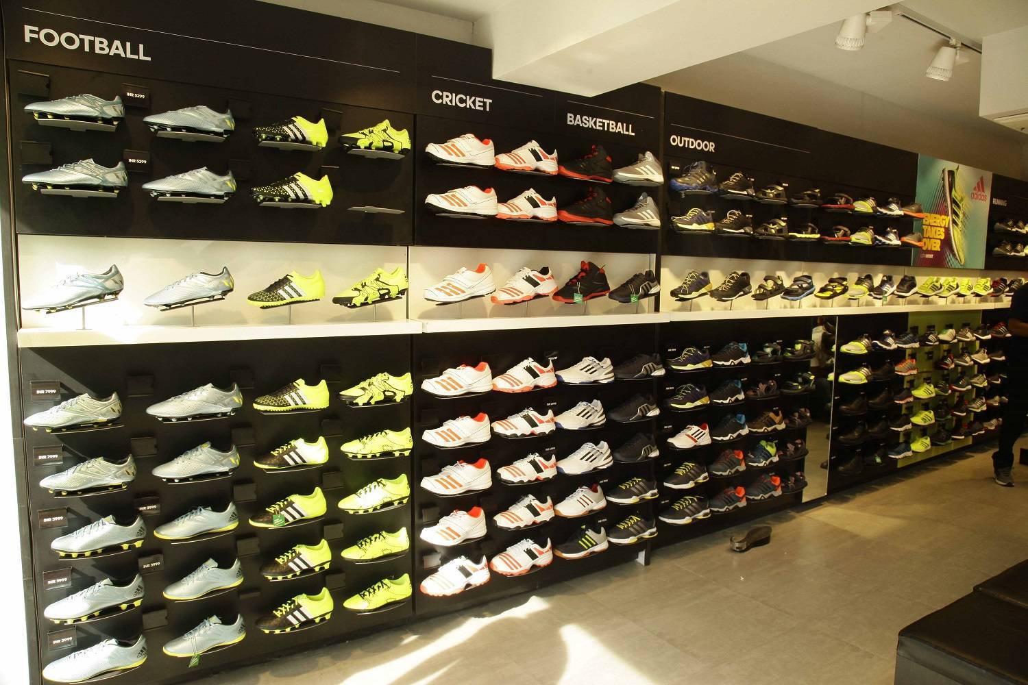 Adidas will open bigger stores in India 