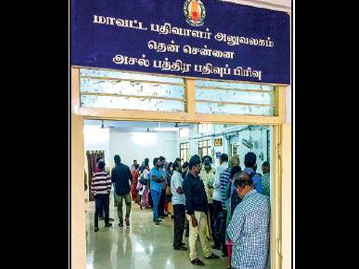 Property registration in Chennai mired in inordinate delays on auspicious days