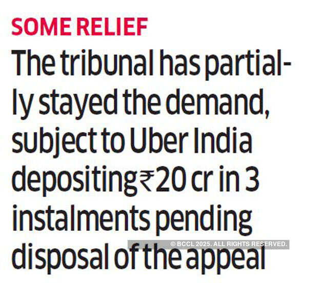 ITAT gives partial reprieve to Uber in tax demand case