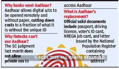 Banks move RBI for Aadhaar use as UIDAI bars fintechs