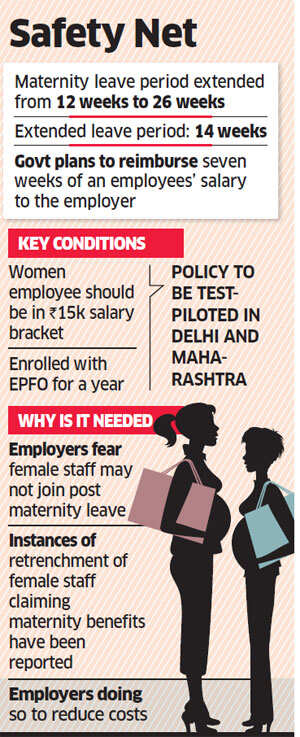 Maternity leave: Employers may get financial support