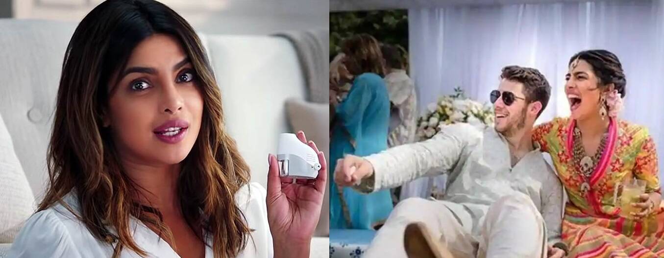 Priyanka-Nick use celebratory fireworks and Twitterati loses it's cool at Cipla ad 'hypocrisy'